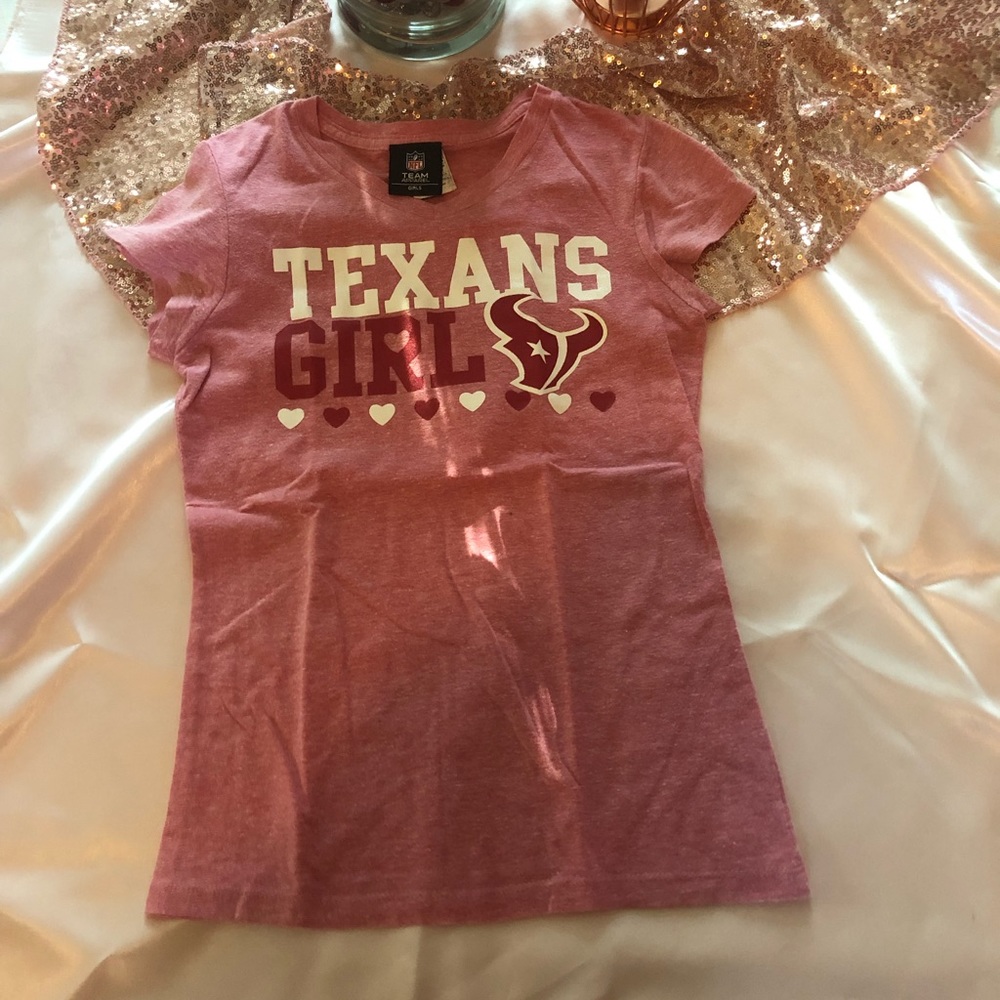 Pink Houston Texans Tee